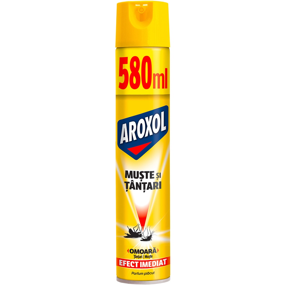 Spray impotriva mustelor si tantarilor AROXOL, 580 ml