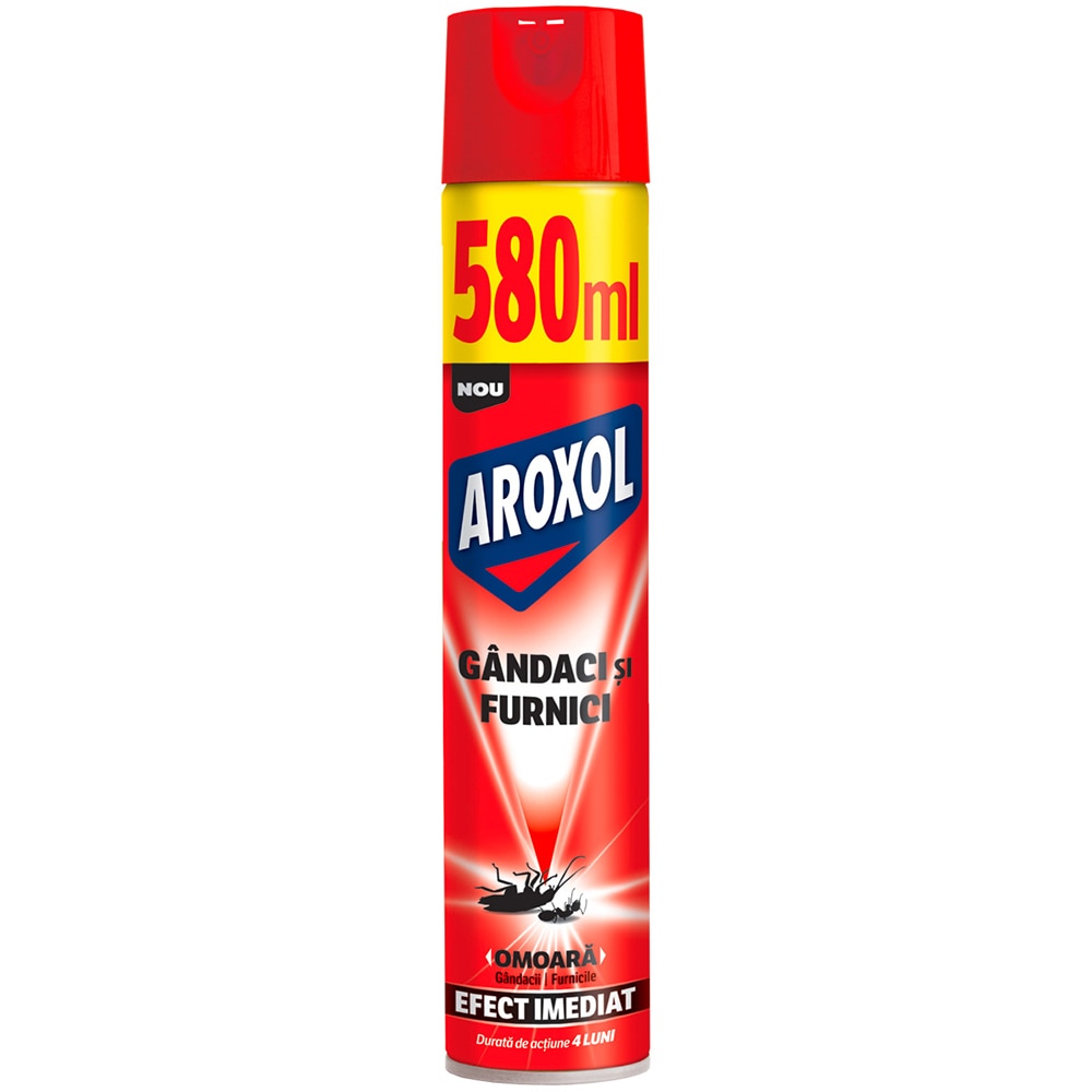 Spray impotriva gandacilor si furnicilor AROXOL, 580 ml