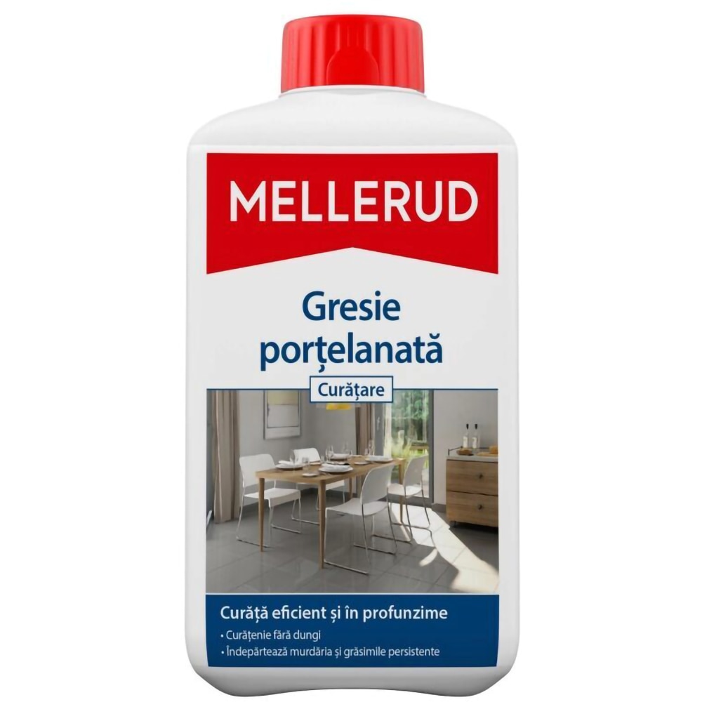 Solutie curatare obiecte din ceramica MELLERUD, 1 l