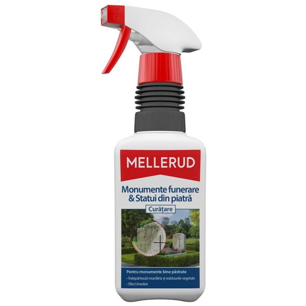 Solutie pentru curatarea pietrelor funerare MELLERUD, 500ml