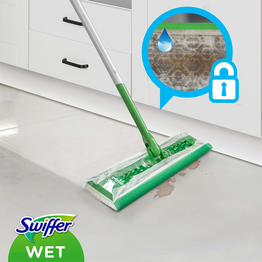 Rezerve lavete umede pentru pardoseala SWIFFER Sweeper Citrice, 40 bucati