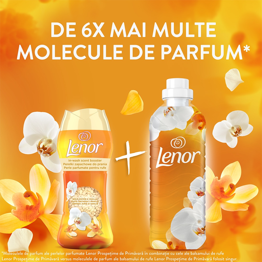 Perle parfumate LENOR Gold Orchid & Vanilla, 495 g