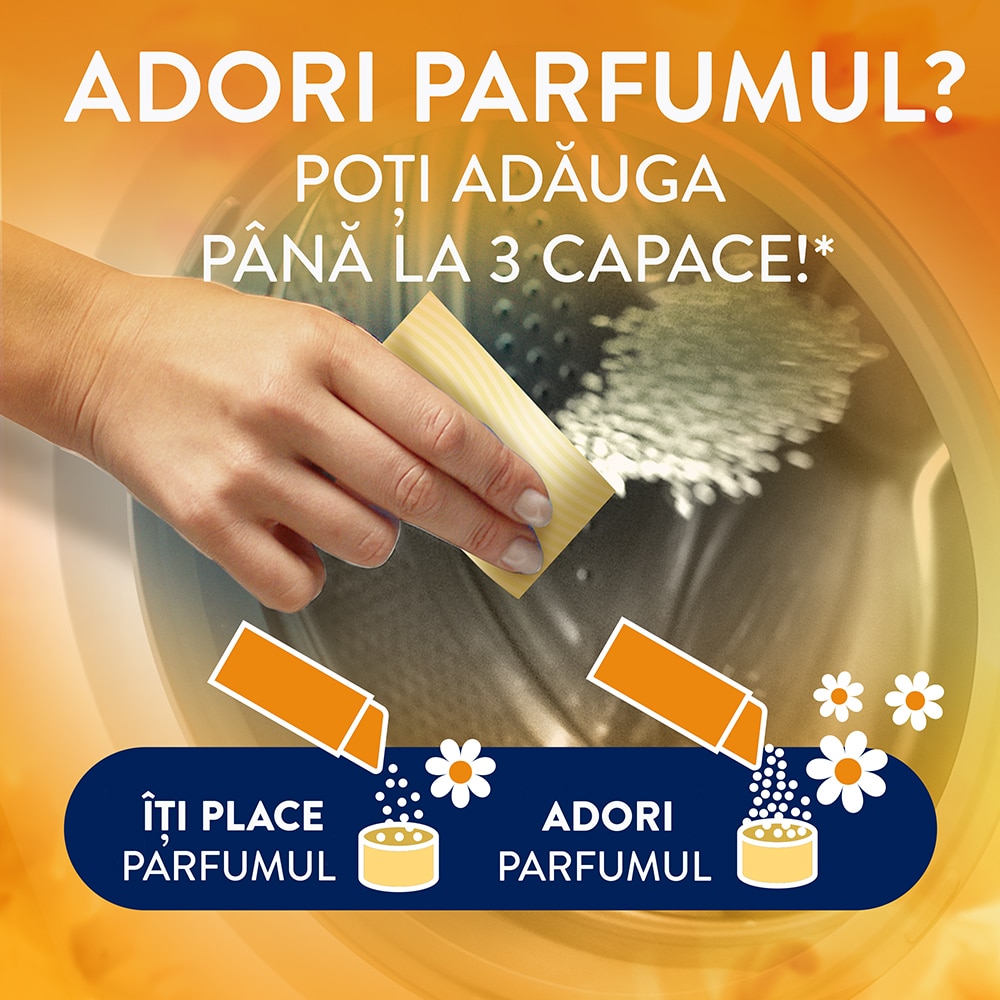 Perle parfumate LENOR Gold Orchid & Vanilla, 270 g, 22 spalari