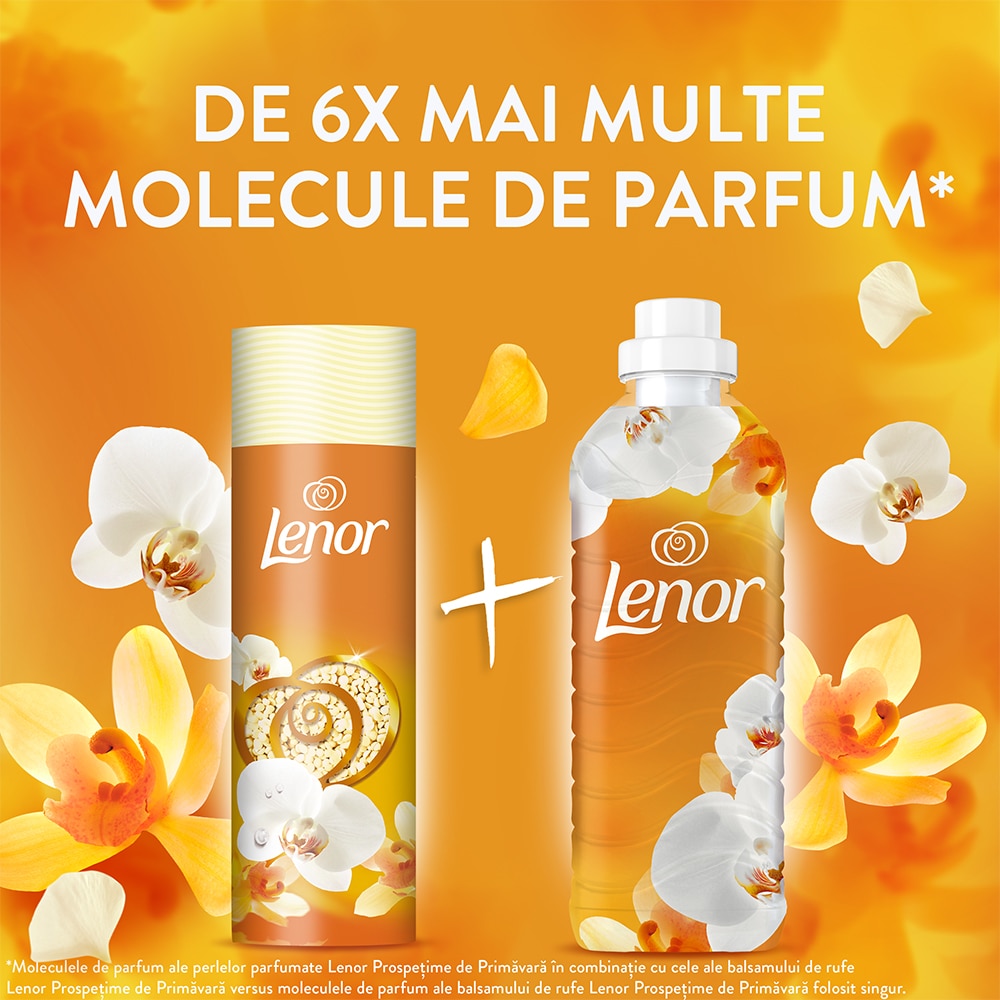 Perle parfumate LENOR Gold Orchid & Vanilla, 270 g, 22 spalari