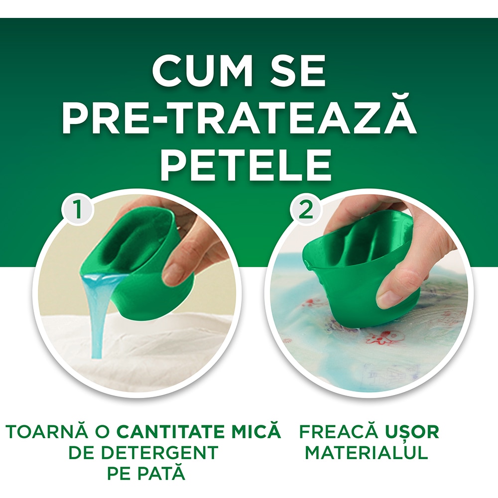 Detergent lichid ARIEL Extra Stain Removal, 3.15 l, 70 spalari