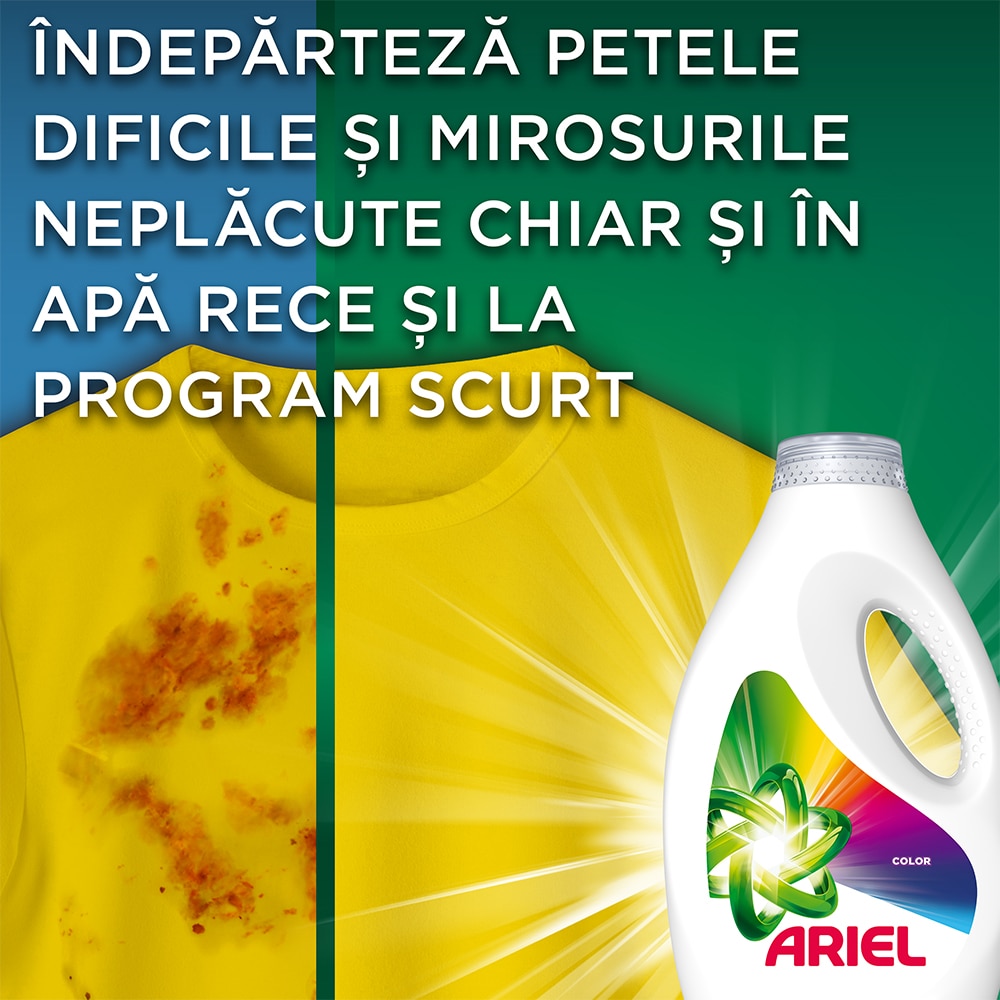 Detergent lichid ARIEL Color, 4.5 l, 100 spalari
