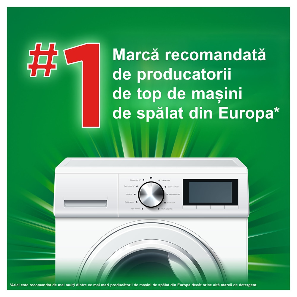 Detergent lichid ARIEL Alpine, 2.7 l, 60 spalari