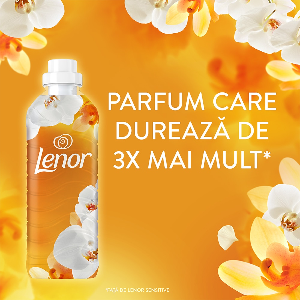 Balsam de rufe LENOR Gold Orchid & Vanilla, 2.65 l, 126 spalari
