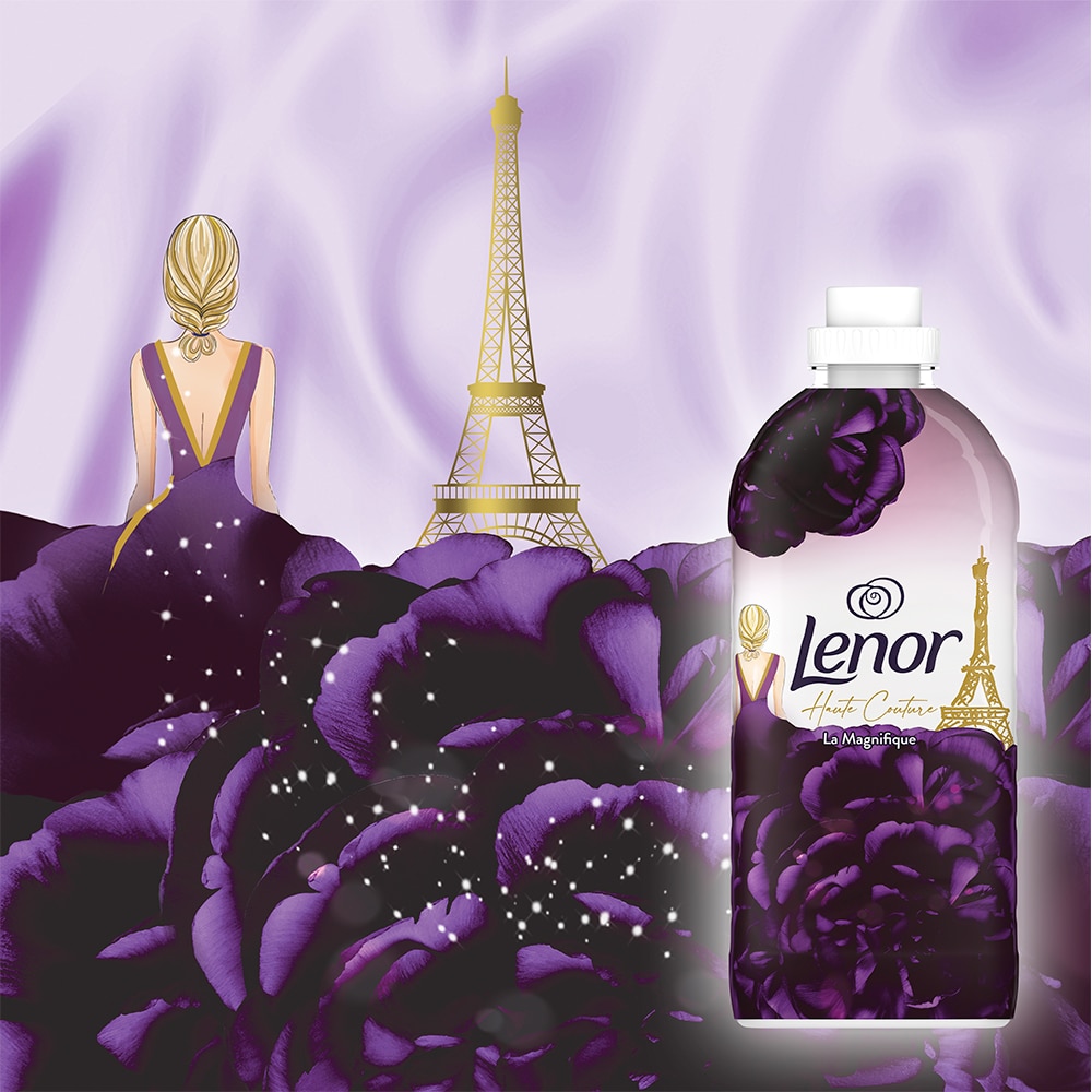 Balsam de rufe LENOR Haute Couture La Magnifique, 59 spalari, 1.239 l