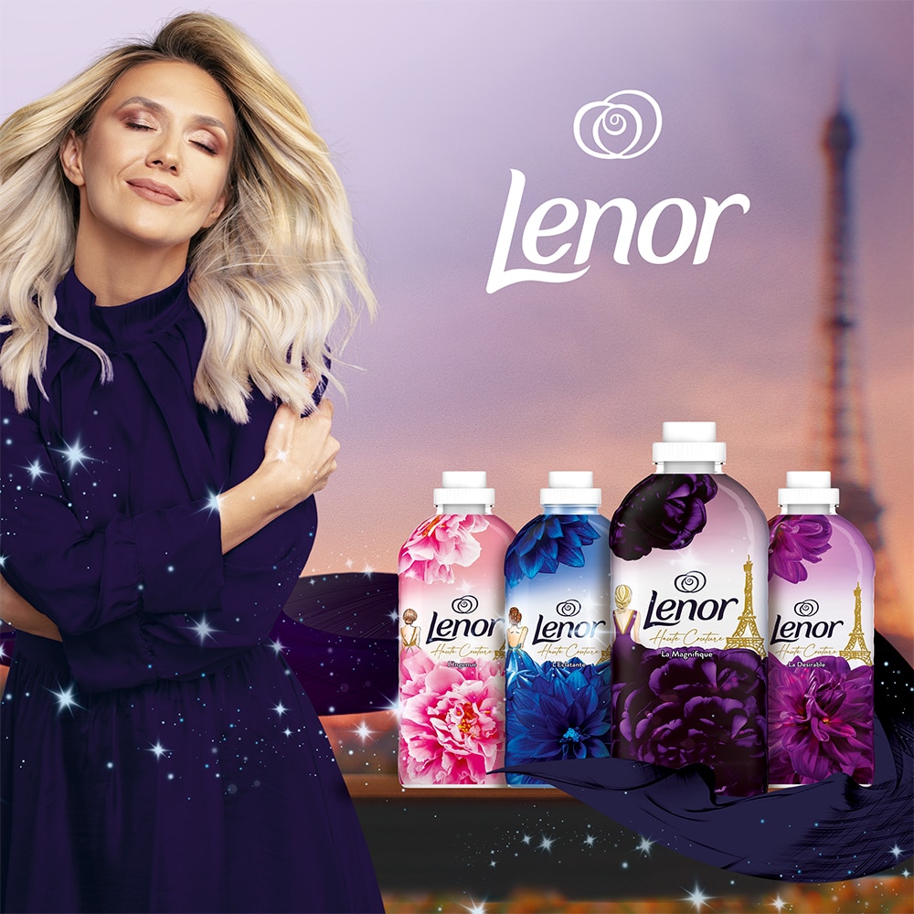 Balsam de rufe LENOR Haute Couture La Magnifique, 59 spalari, 1.239 l