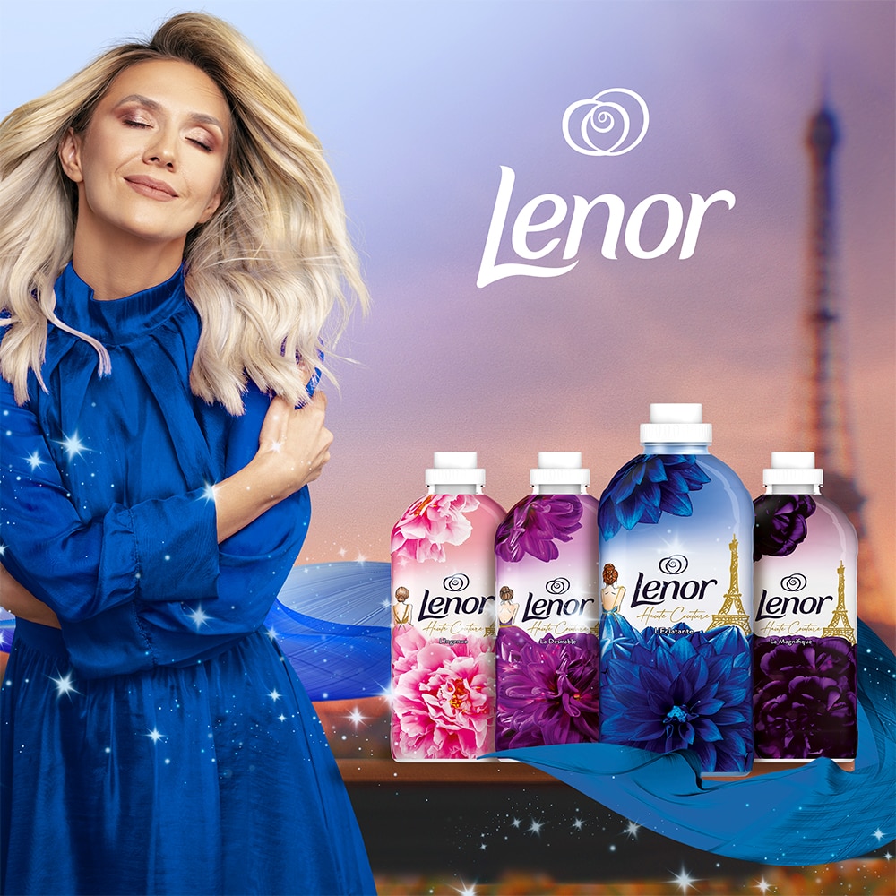 Balsam de rufe LENOR Haute Couture L'Eclatante, 59 spalari, 1.239 l