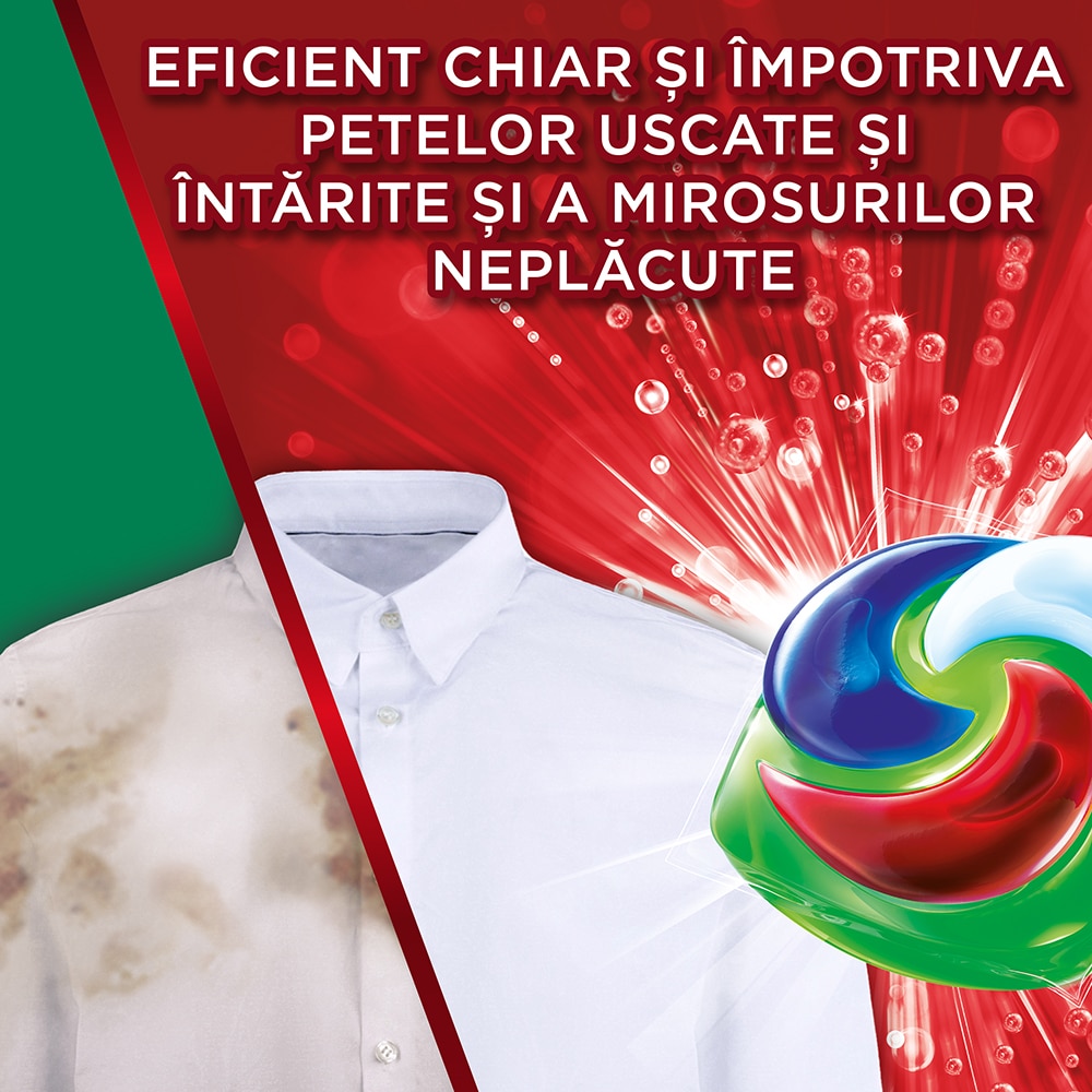 Detergent capsule ARIEL Allin1 PODS+ Extra Stain Removal,  38 spalari