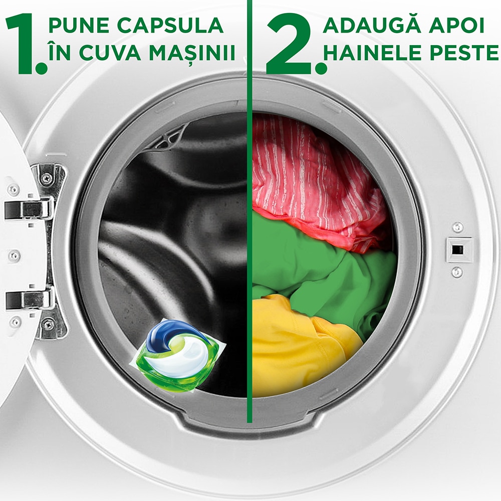 Detergent capsule ARIEL Allin1 PODS Mountain Spring, 60 spalari