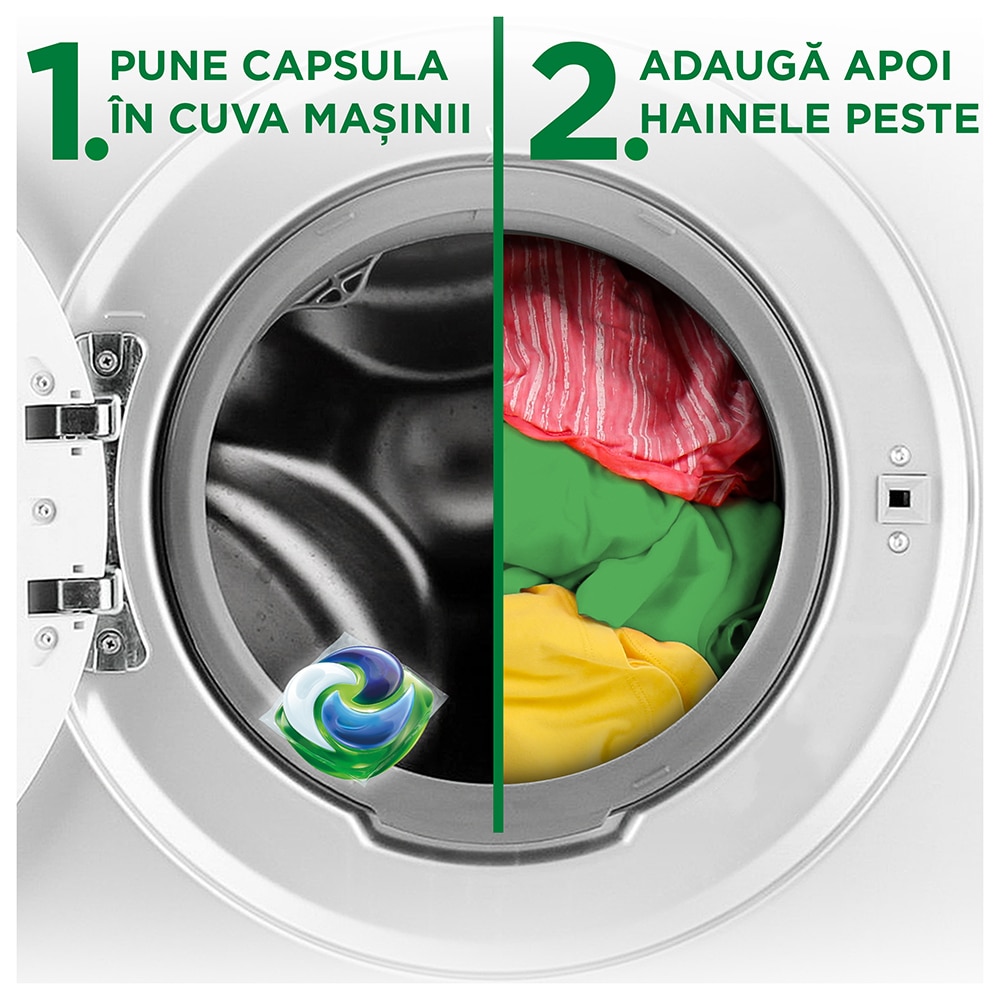 Detergent capsule ARIEL Allin1 PODS+ Touch of Lenor, Fresh Air, 38 spalari