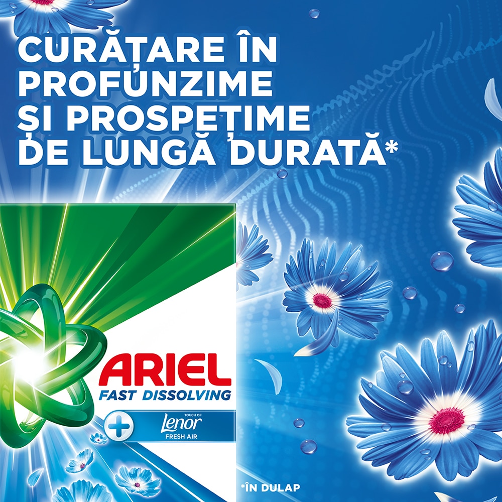 Detergent automat ARIEL Touch of Lenor, 5.85 kg, 90 spalari