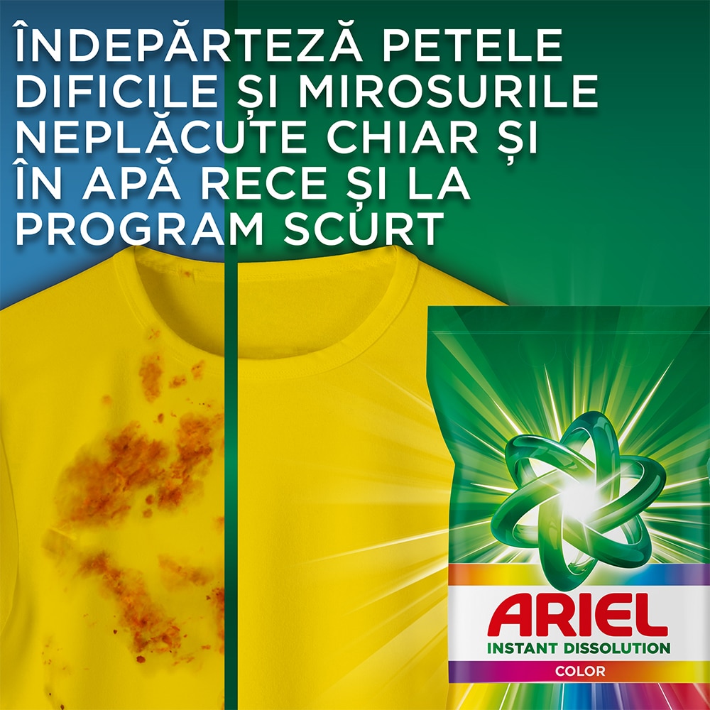 Detergent automat ARIEL Color, 6.5 kg, 100 spalari