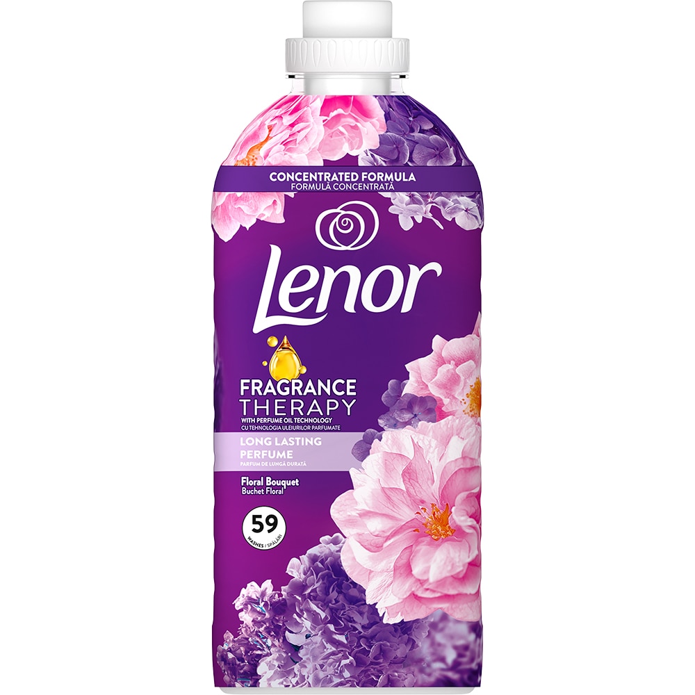 Balsam de rufe LENOR Floral Bouquet, 2 x 1.239 l, 118 spalari