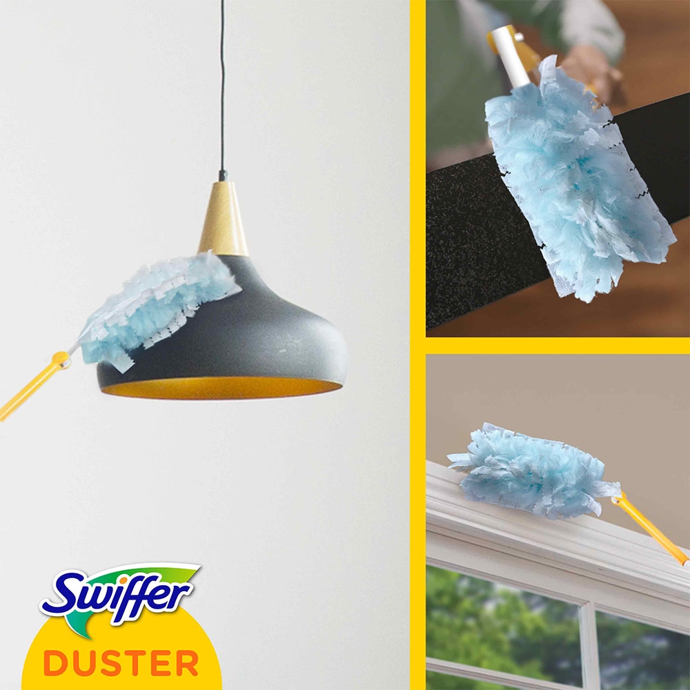 Pamatuf pentru praf SWIFFER Duster, 1 maner + 4 rezerve