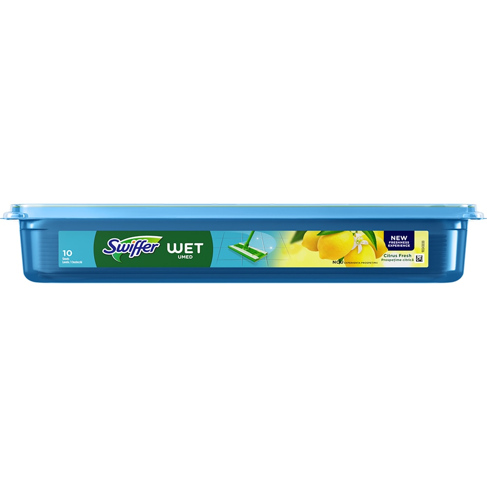 Rezerva umeda mop SWIFFER Wet, 28.8 cm, 10 bucati
