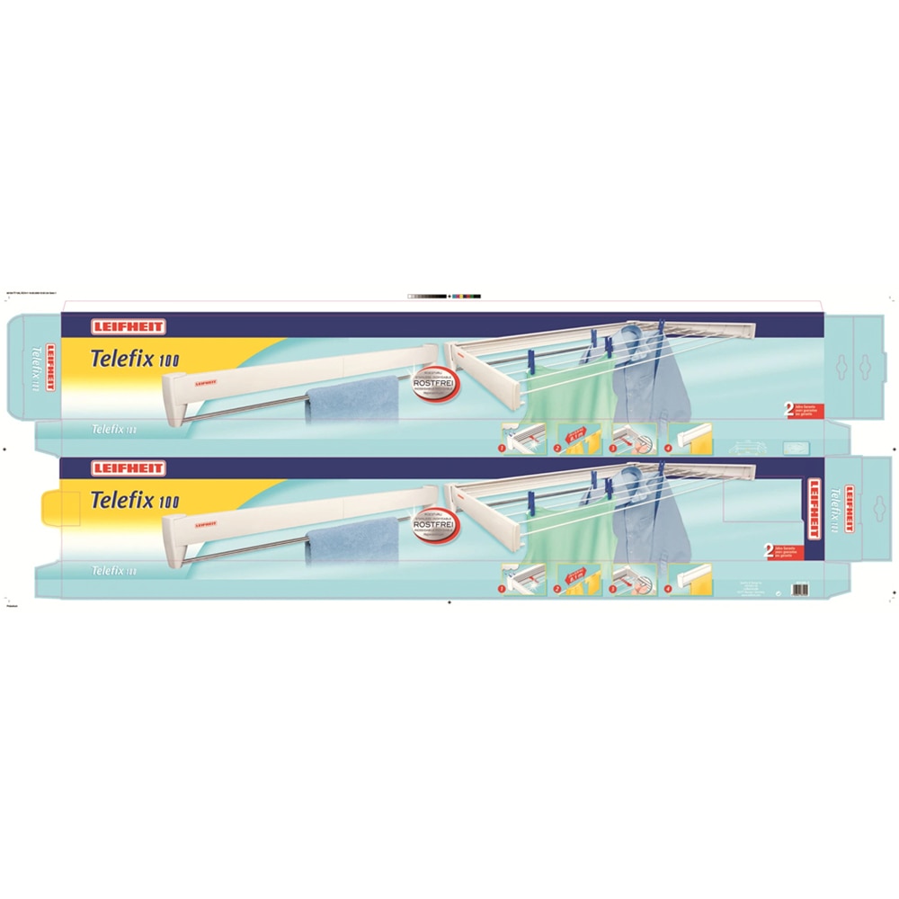 Uscator rufe LEIFHEIT Telegant 81 Protect Plus, alb