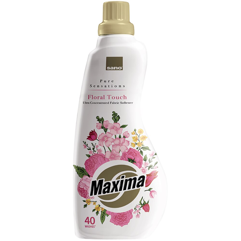 Balsam de rufe SANO Maxima Floral Touch, 1 l, 40 spalari
