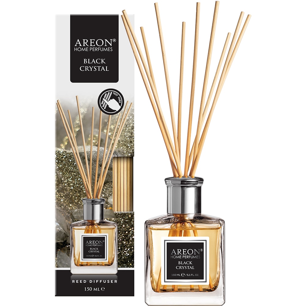 Odorizant cu betisoare AREON Home Perfume Black Crystal, 150ml