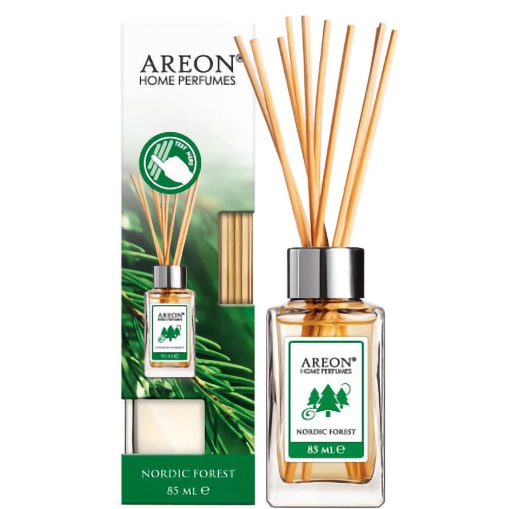 Odorizant cu betisoare AREON Home Perfume Nordic Forest, 85ml