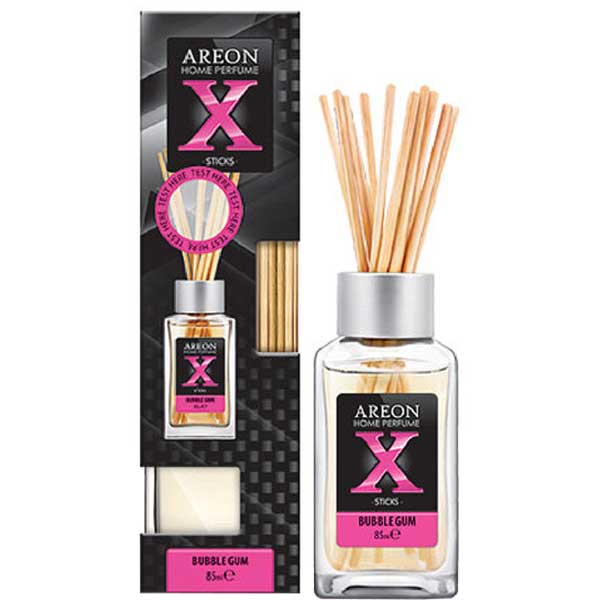 Odorizant cu betisoare AREON Home Perfume X Version Bubble Gum, 85ml