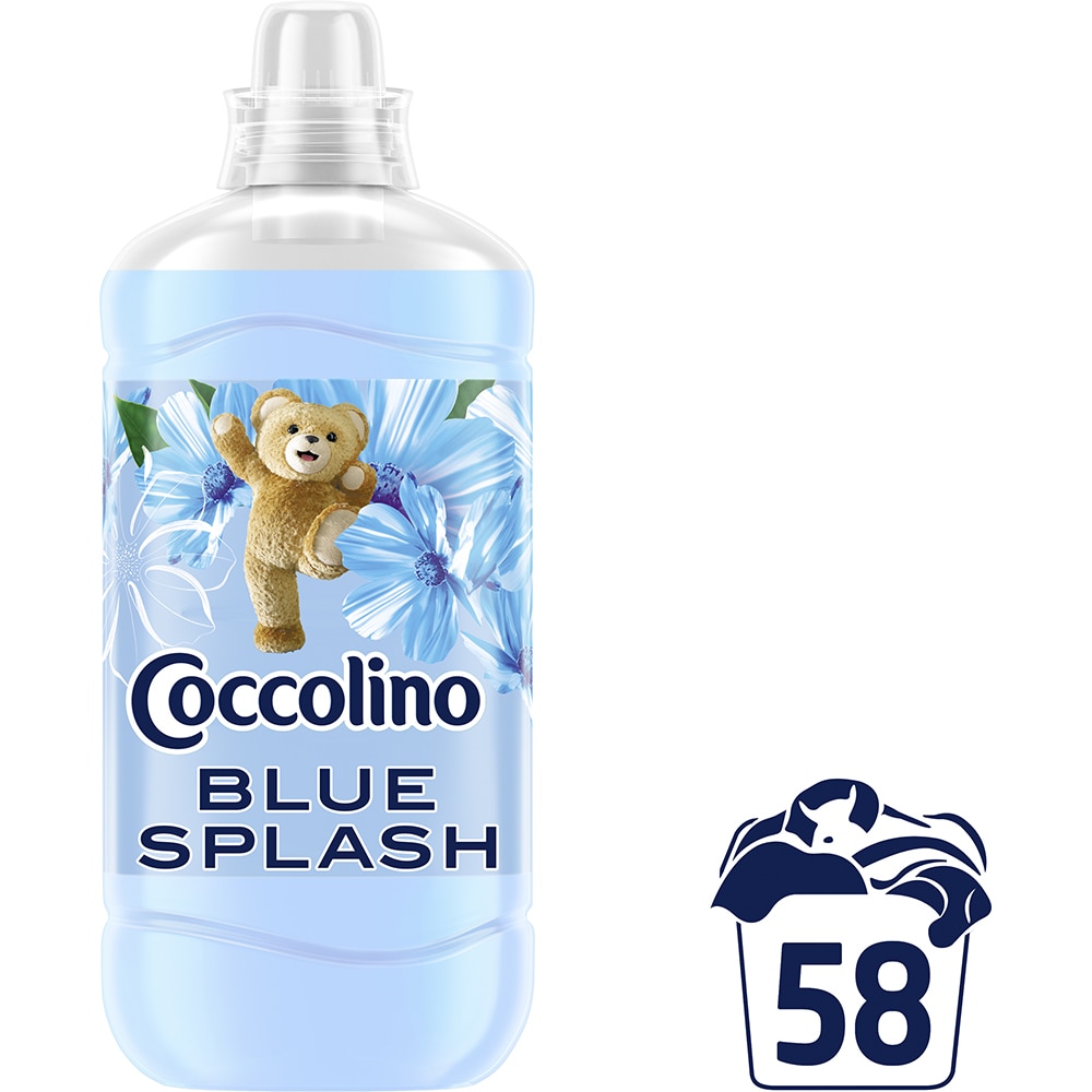 Balsam de rufe COCCOLINO Blue Splash, 1.45 l, 58 spalari