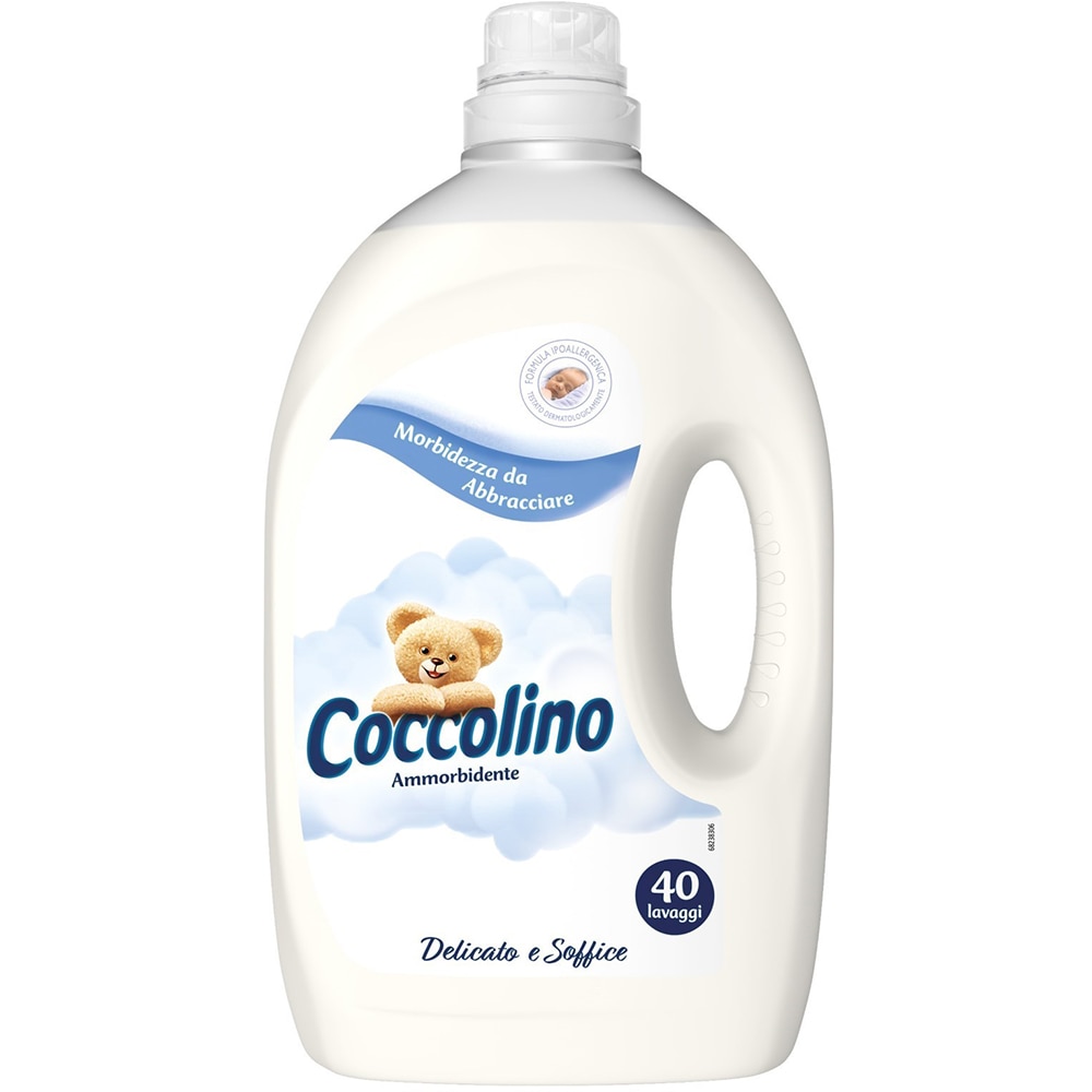 Balsam de rufe COCCOLINO Delicat si Pufos, 3 l, 40 spalari