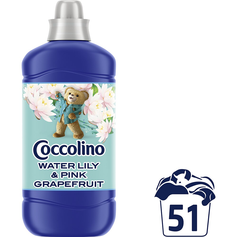 Balsam de rufe COCCOLINO Water Lily & Pink Grapefruit, 1275 ml, 51 spalari