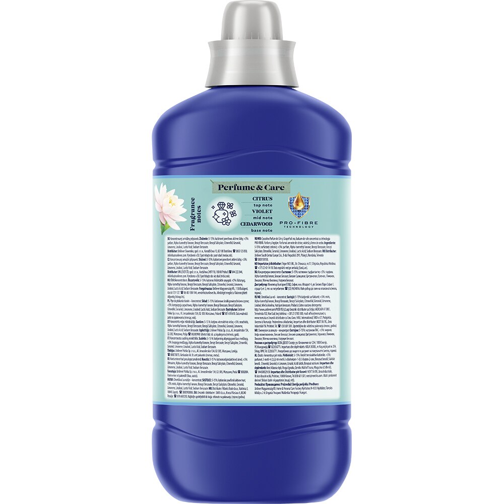 Balsam de rufe COCCOLINO Water Lily & Pink Grapefruit, 1275 ml, 51 spalari