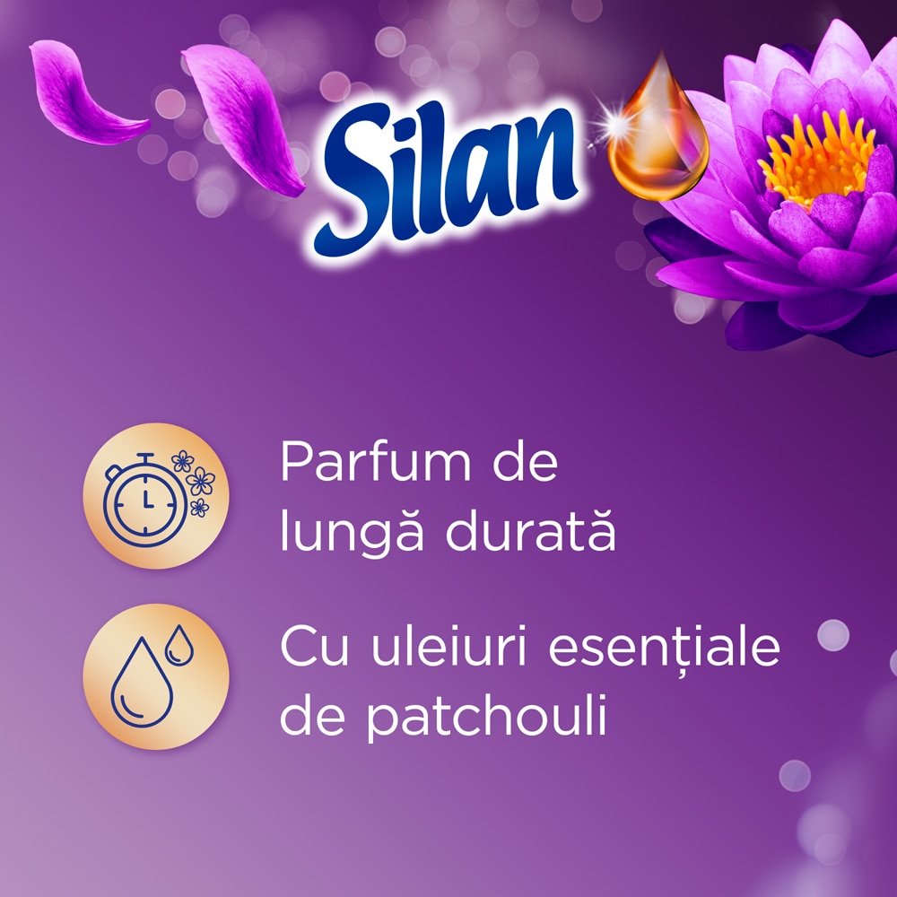 Balsam de rufe SILAN Aroma Therapy Dreamy Lotus, 1.1 l, 50 spalari