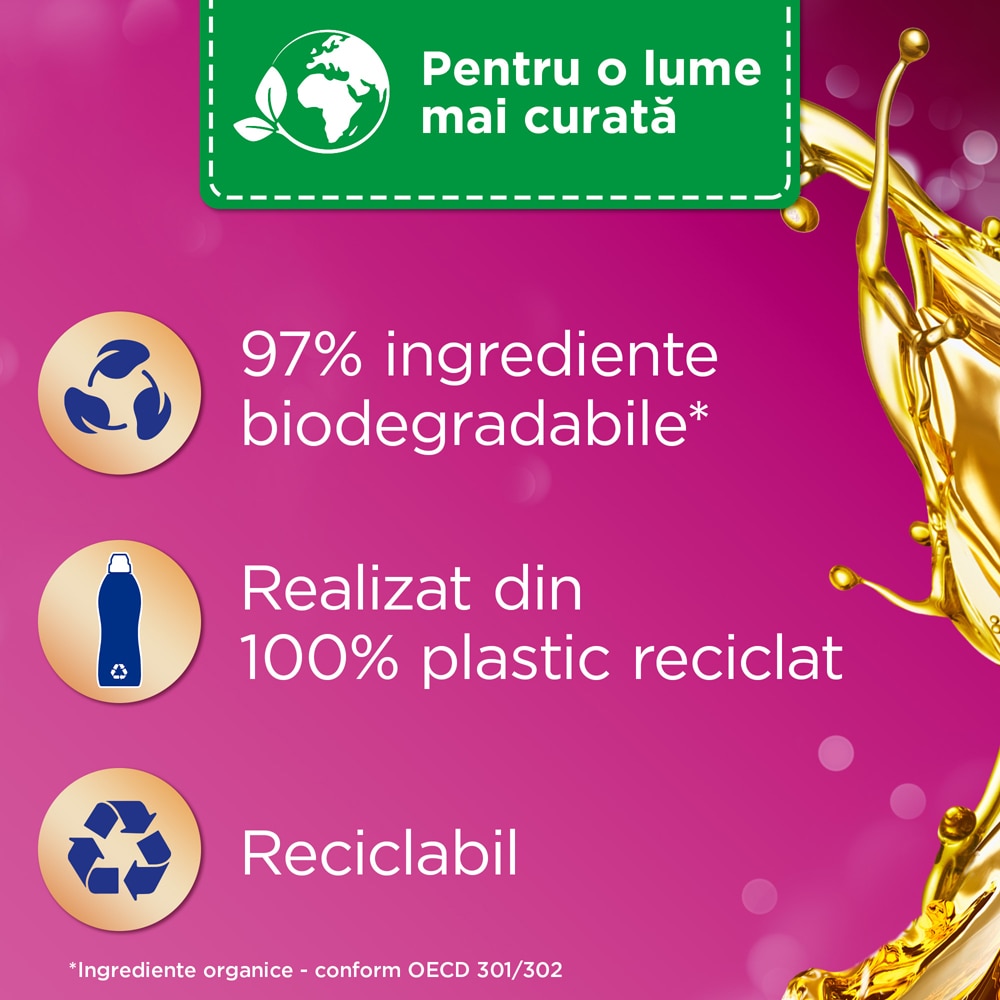 Balsam de rufe SILAN Aroma Therapy Magic Magnolia, 1.1 l, 50 spalari