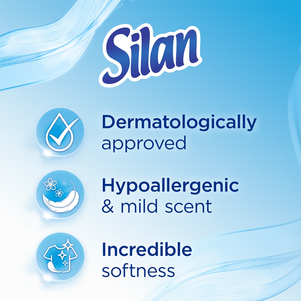 Balsam de rufe SILAN Sensitive & Baby, 2860 ml, 130 spalari