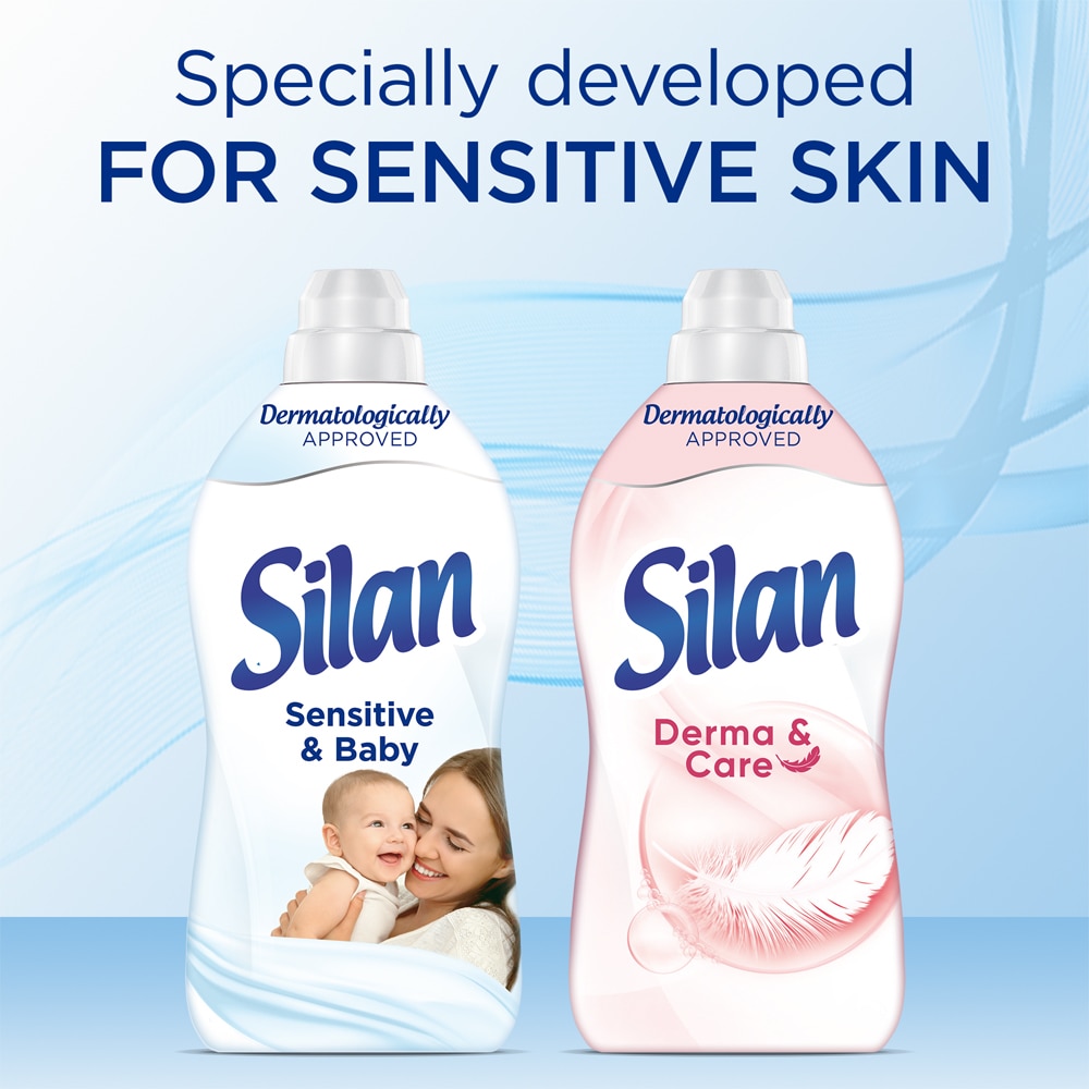 Balsam de rufe SILAN Sensitive & Baby, 2860 ml, 130 spalari