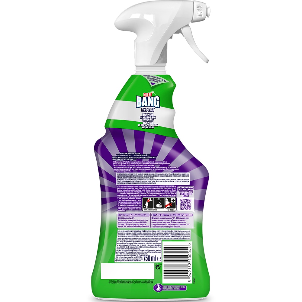 Degresant spray pentru suprafete Cillit Bang, 750ml
