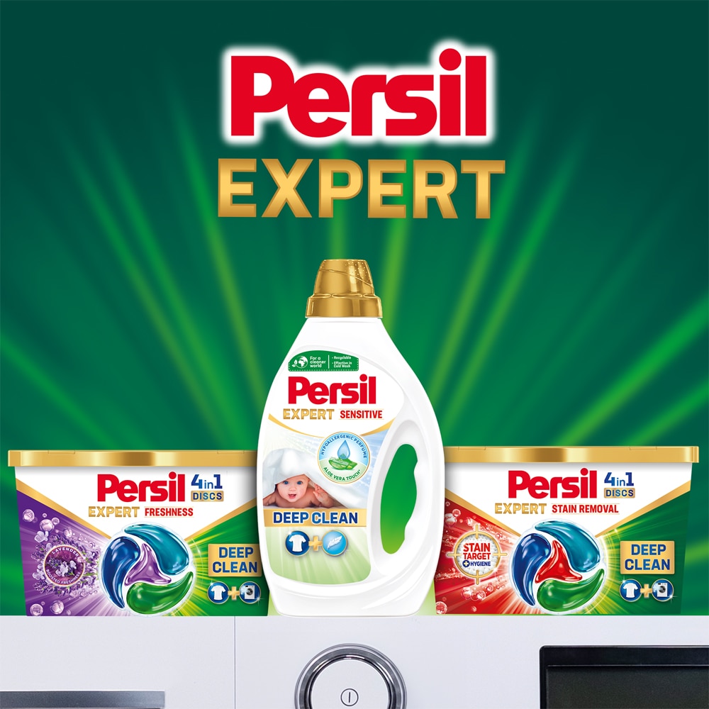 Detergent lichid PERSIL Deep Clean Expert Sensitive, 2.25 l, 50 spalari