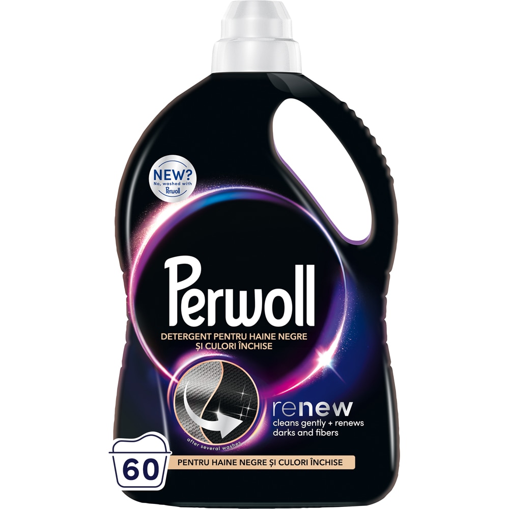 Detergent lichid PERWOLL Renew Black, 3 l, 60 spalari
