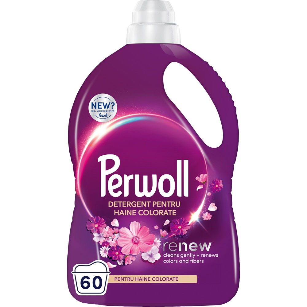 Detergent lichid PERWOLL Renew Blossom, 3 l, 60 spalari