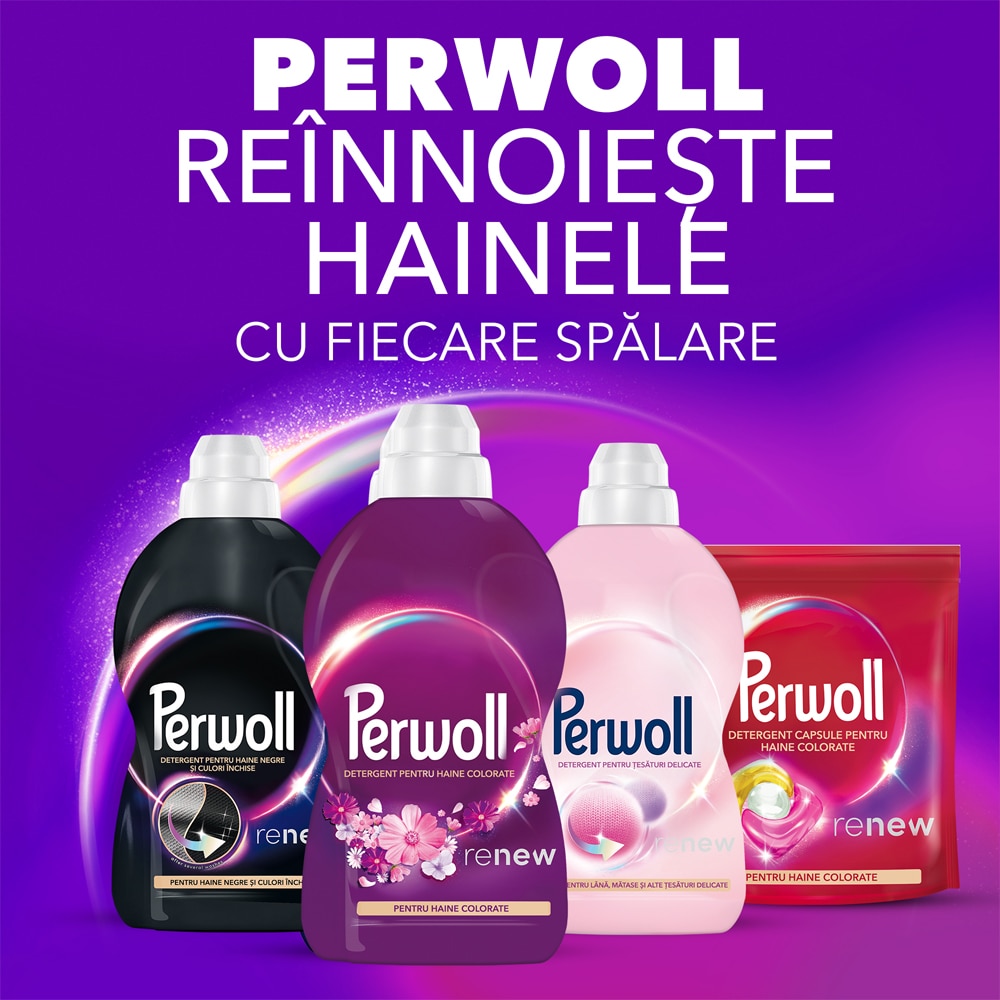 Detergent lichid PERWOLL Renew Blossom, 4 l, 80 spalari