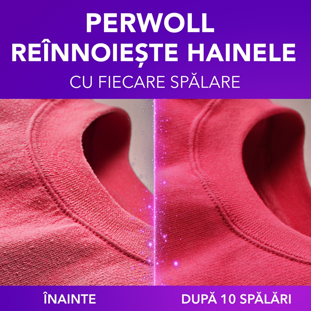 Detergent lichid PERWOLL Renew Color, 3 l, 60 spalari