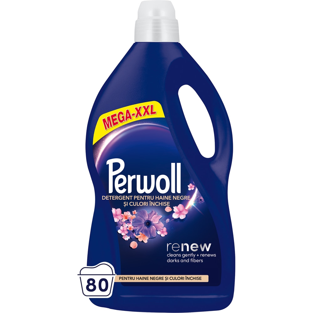 Detergent lichid PERWOLL Renew Dark Bloom, 4 l, 80 spalari
