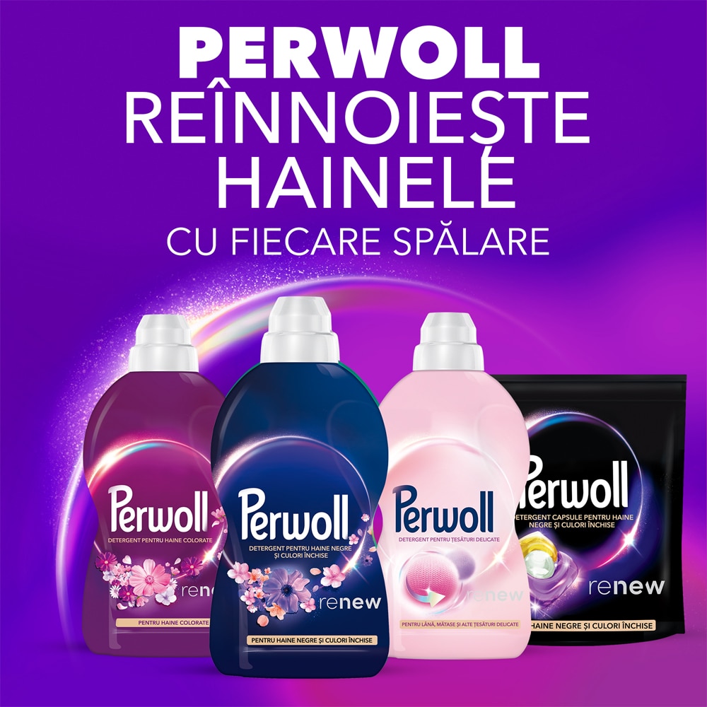 Detergent lichid PERWOLL Renew Dark Bloom, 4 l, 80 spalari