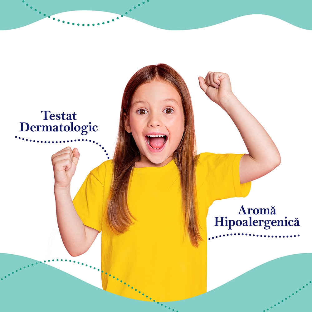 Detergent lichid TEO BEBE & Family Chamomile, 1.8 l, 40 spalari