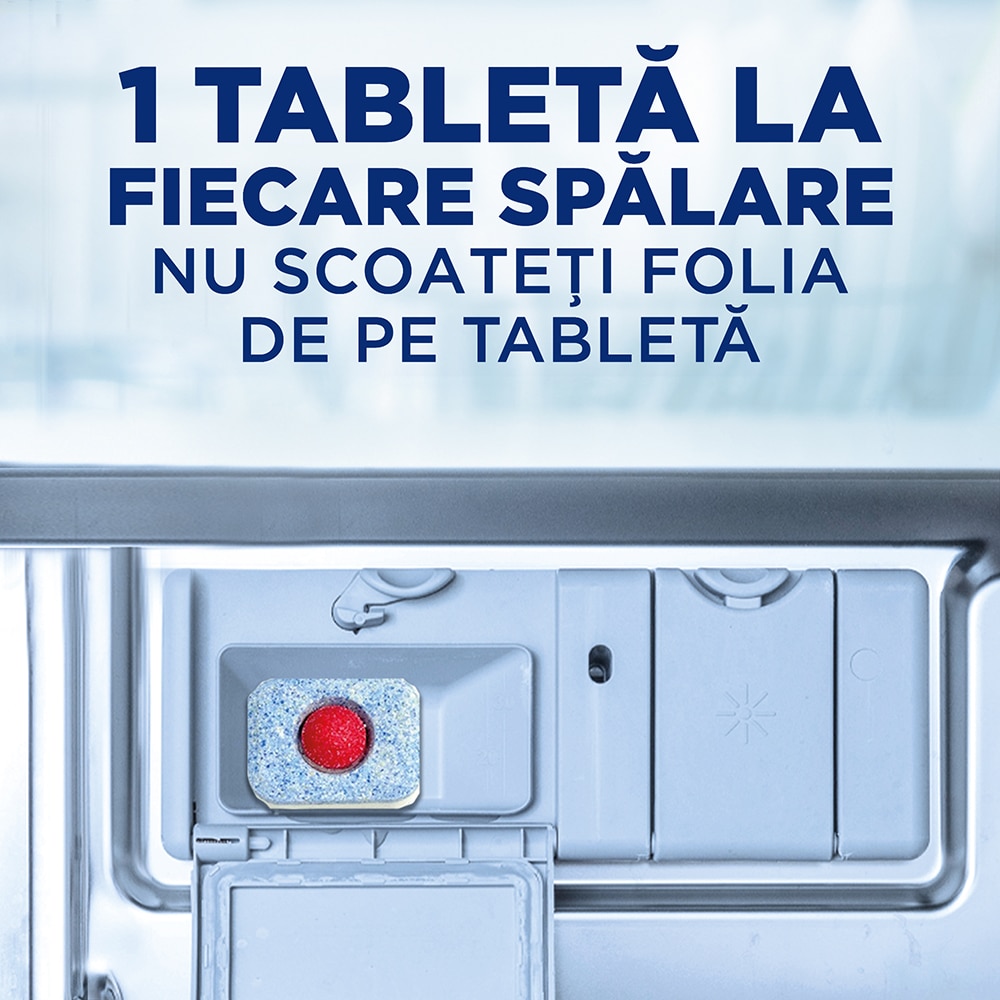 Detergent pentru masina de spalat vase FINISH Power All in One, 80 tablete