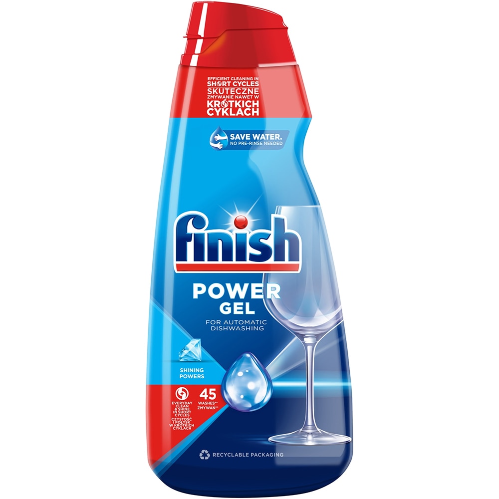 Detergent pentru masina de spalat vase FINISH Max Power Gel, Fresh, 900 ml