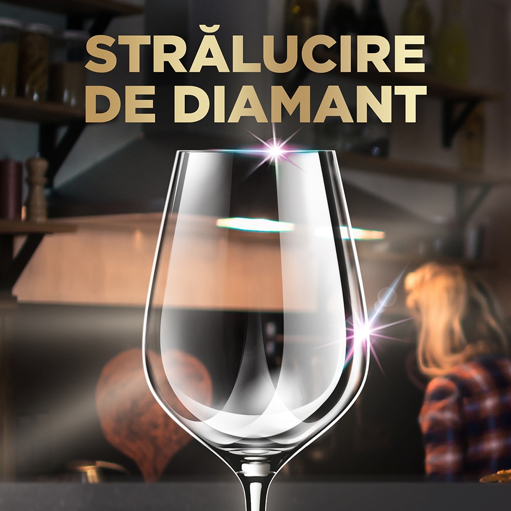 Detergent pentru masina de spalat vase FINISH Ultimate Lemon, 120 capsule