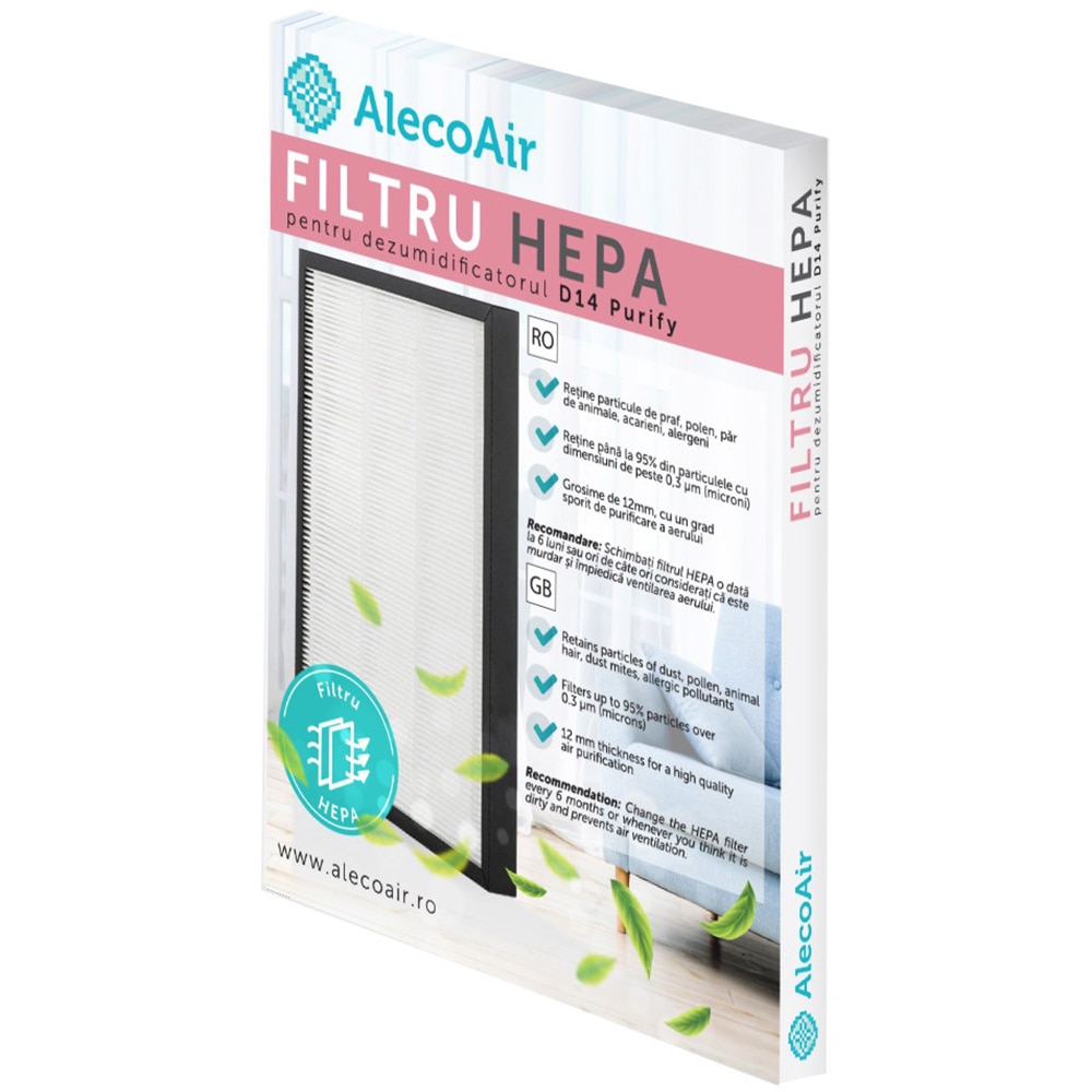 Filtru HEPA pentru ALECOAIR D14 Purify