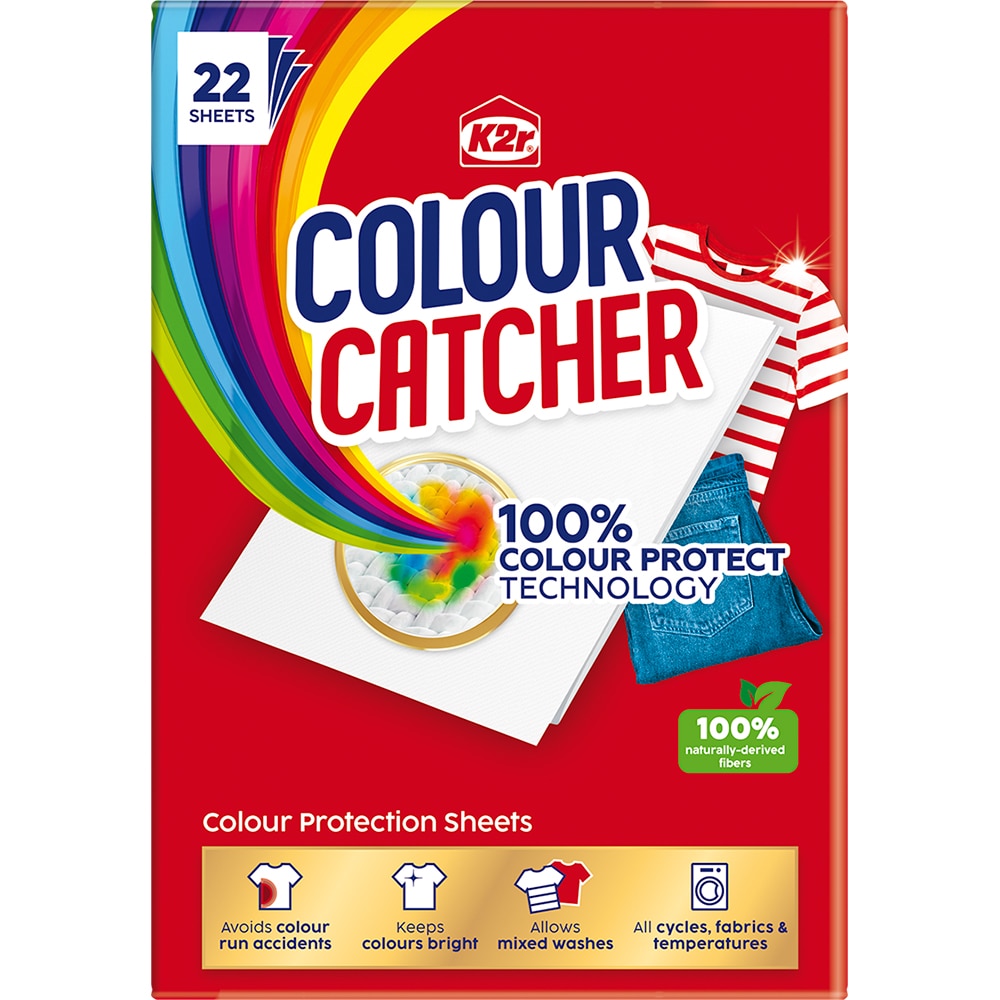 Servetele captatoare culoare K2R Colour Catcher, 22 spalari